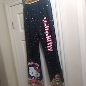 FLASH $ 5 DOLLARS >>Hello Kitty Black Pants with Colorful Dots BRND NEW